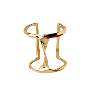 IMAGINE  Cuff Bracelet Gold