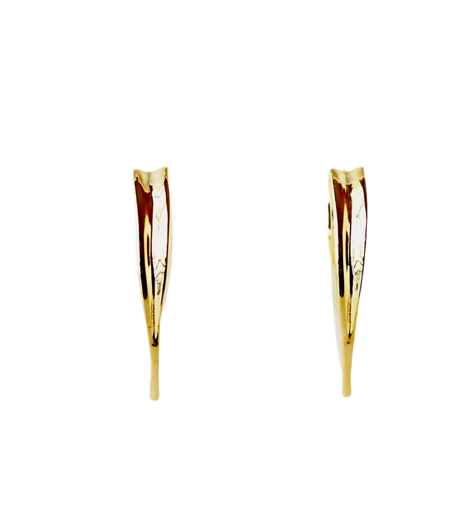 IMAGINE Angular Earrings Gold