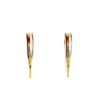 IMAGINE Angular Earrings Gold