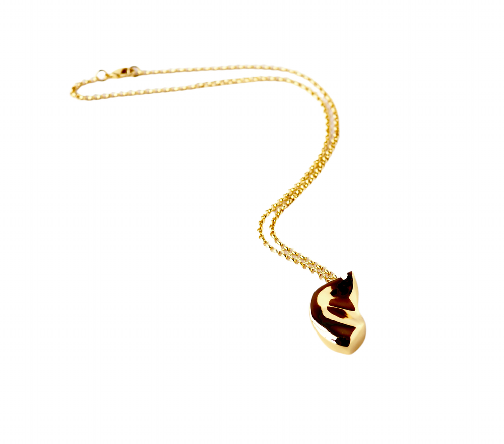 IMAGINE Droplet Pendant Necklace Gold