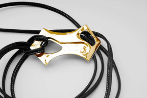FORTITUDE CONVERTIBLE TIE BELT / NECKLACE - Gold